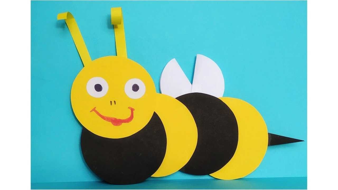 Аппликации пчела простые фото