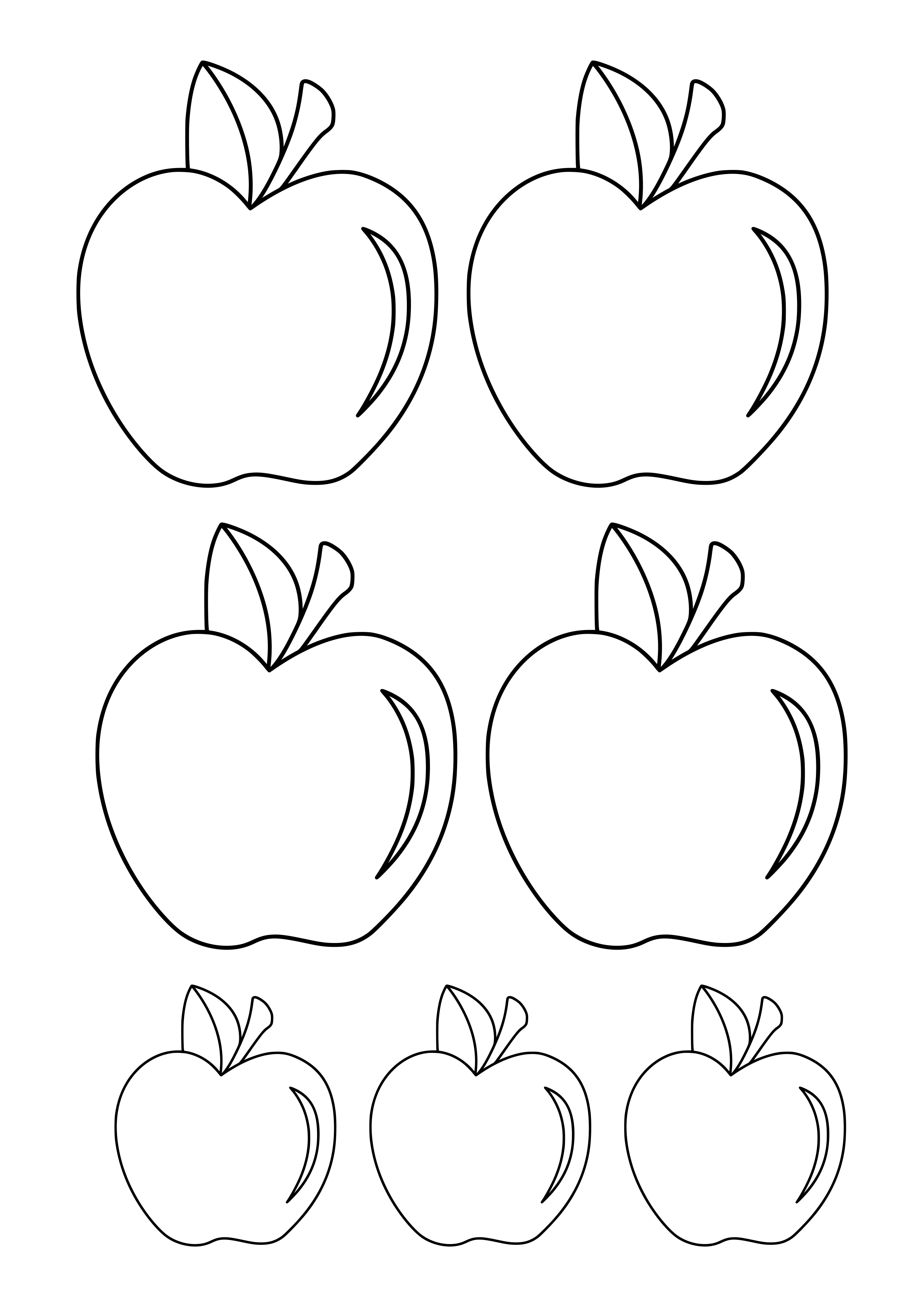Аппликации яблоки на тарелке фото