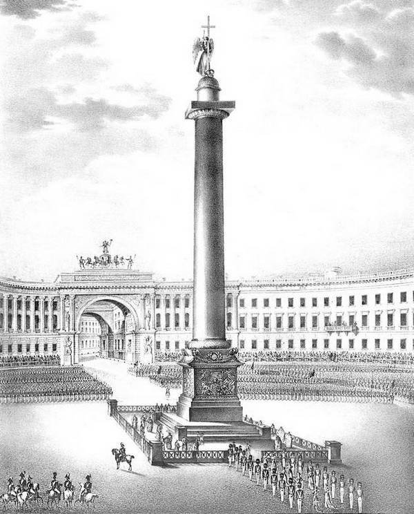 Александрийский столп рисунок детский фото