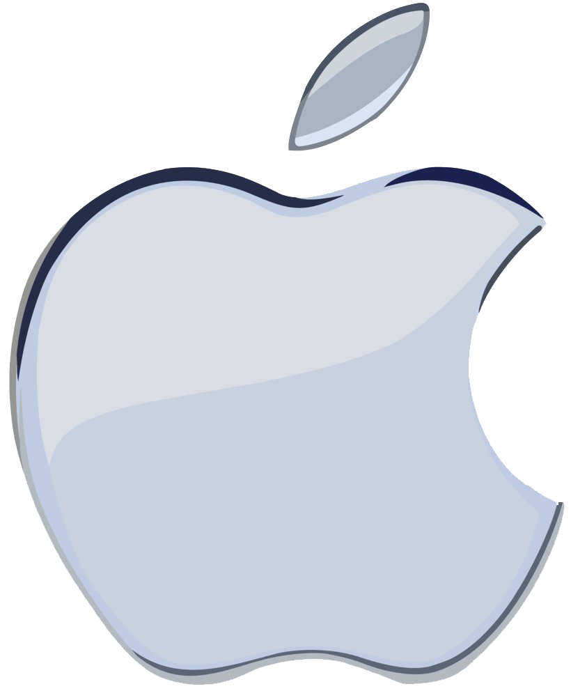 Апл логотип на прозрачном фоне фото