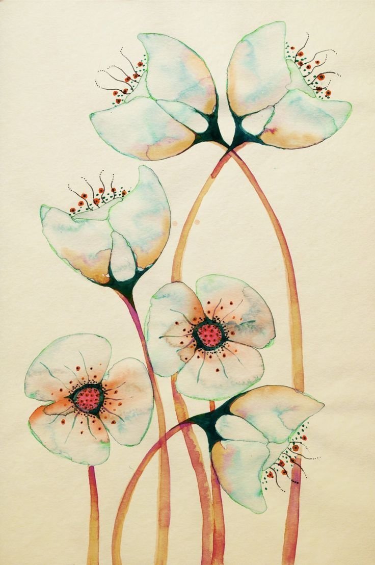 Арт цветок рисунок фото