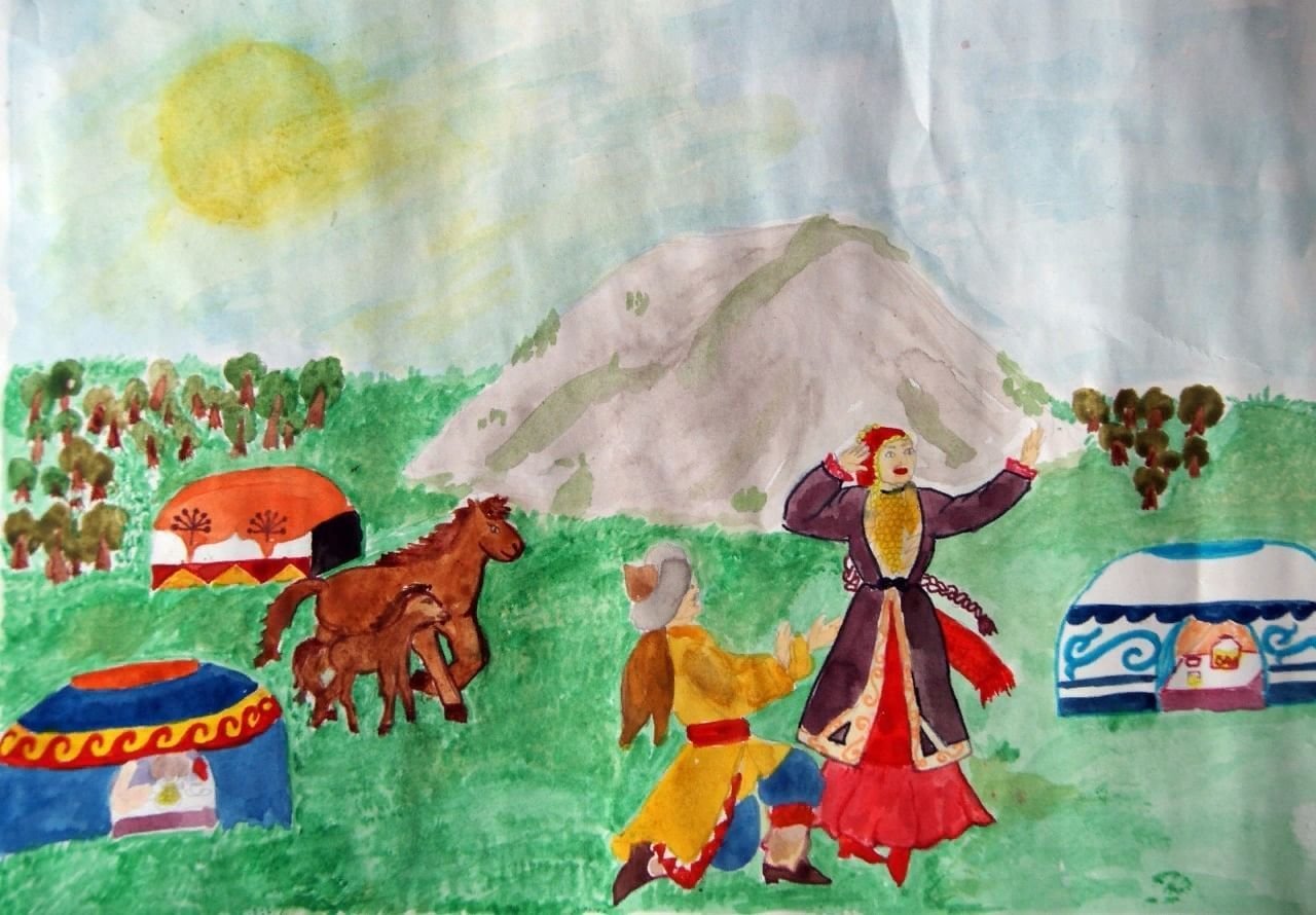 Башкортостан рисунок детский фото
