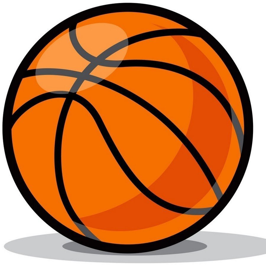Баскетбол логотип на прозрачном фоне фото