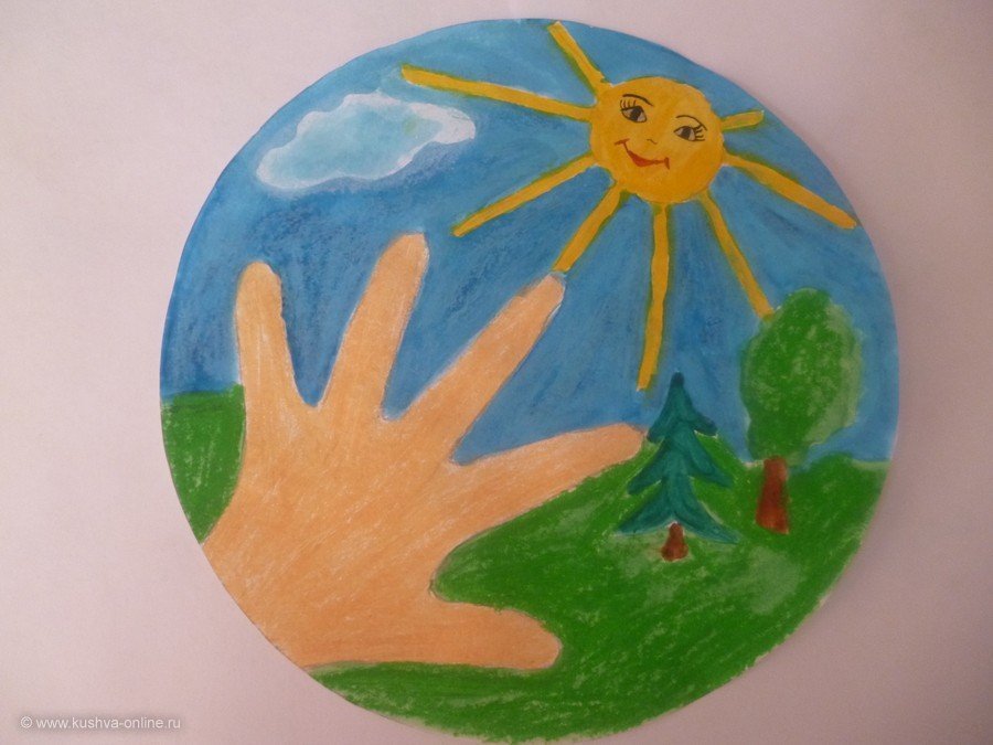 Берегите планету рисунок в детский сад фото