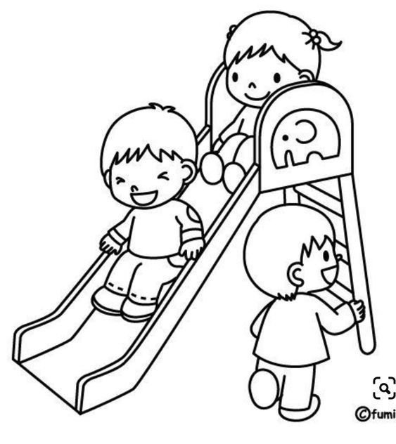 Безопасность на детской площадке рисунок фото