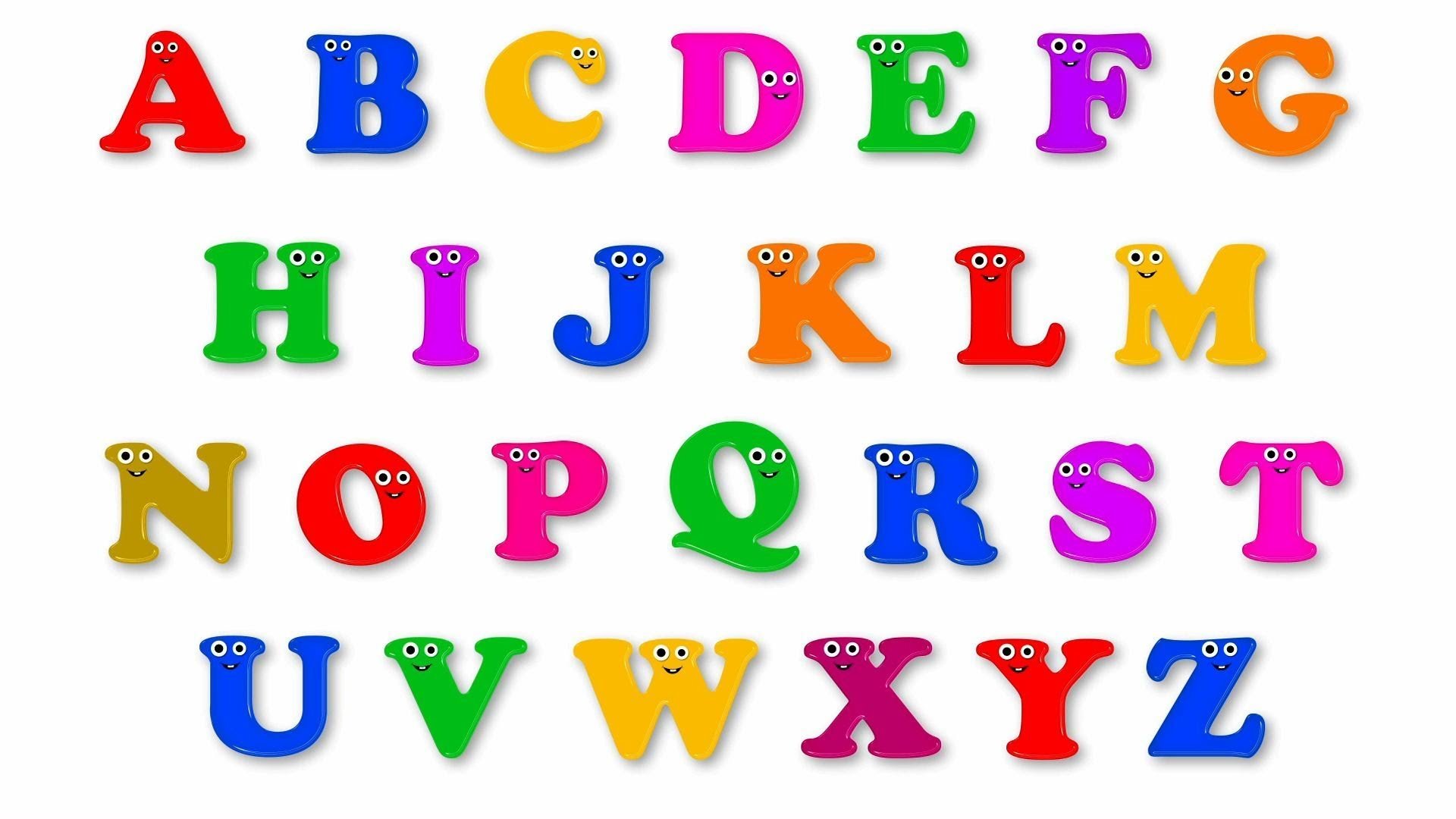 Буквы английского алфавита на прозрачном фоне фото