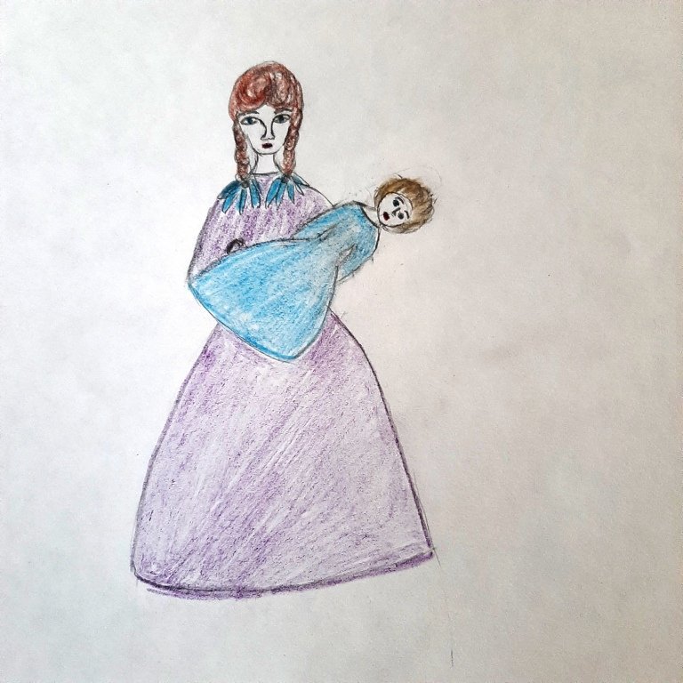 Чайковский мама из детского альбома рисунок фото