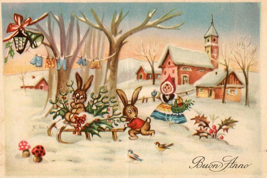 Чешские открытки с рождеством фото