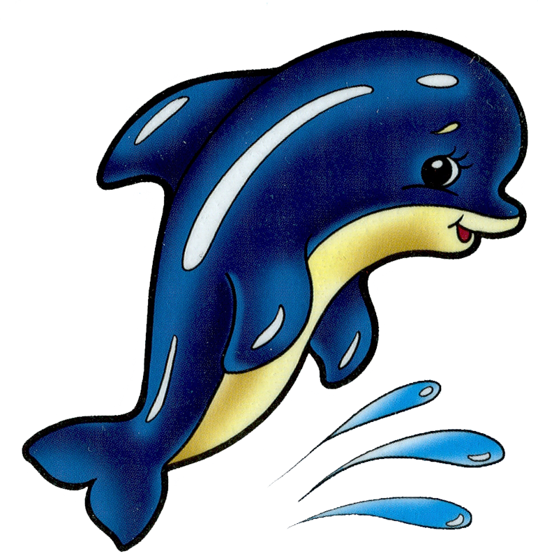 Дельфин детский рисунок фото