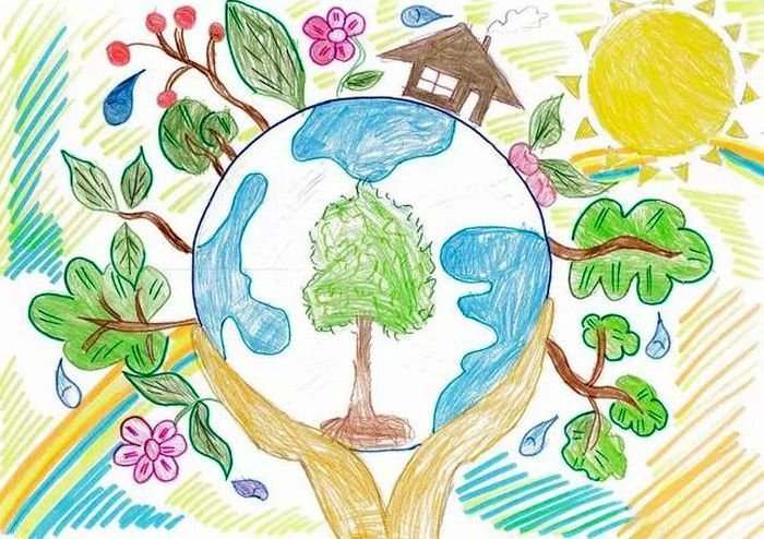 День экологии рисунки детей фото