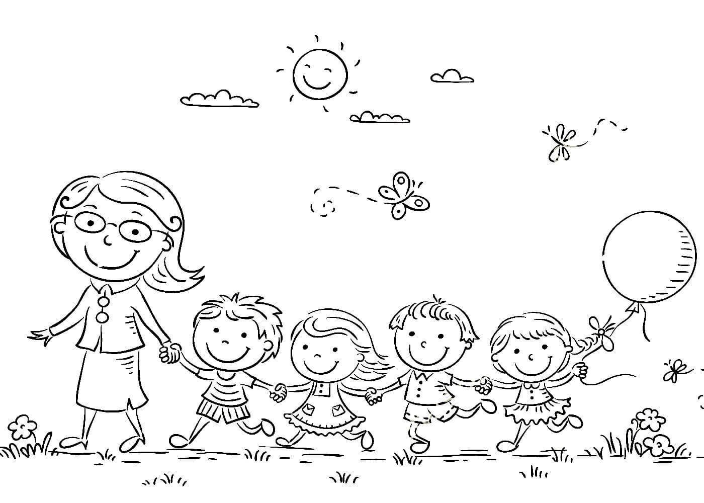 День защиты детей рисунки простым карандашом фото