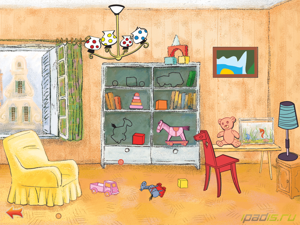 Детская комната рисунок для детей фото