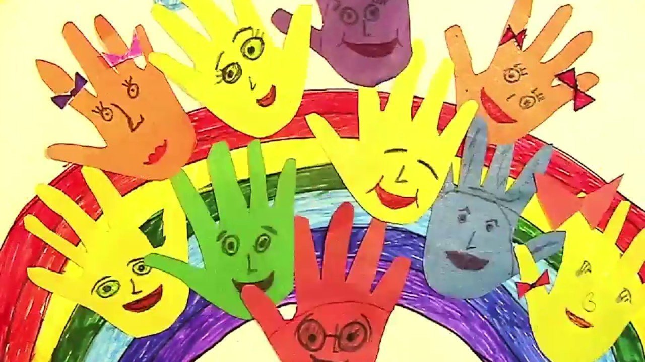 Детские рисунки ладошками солнышко фото