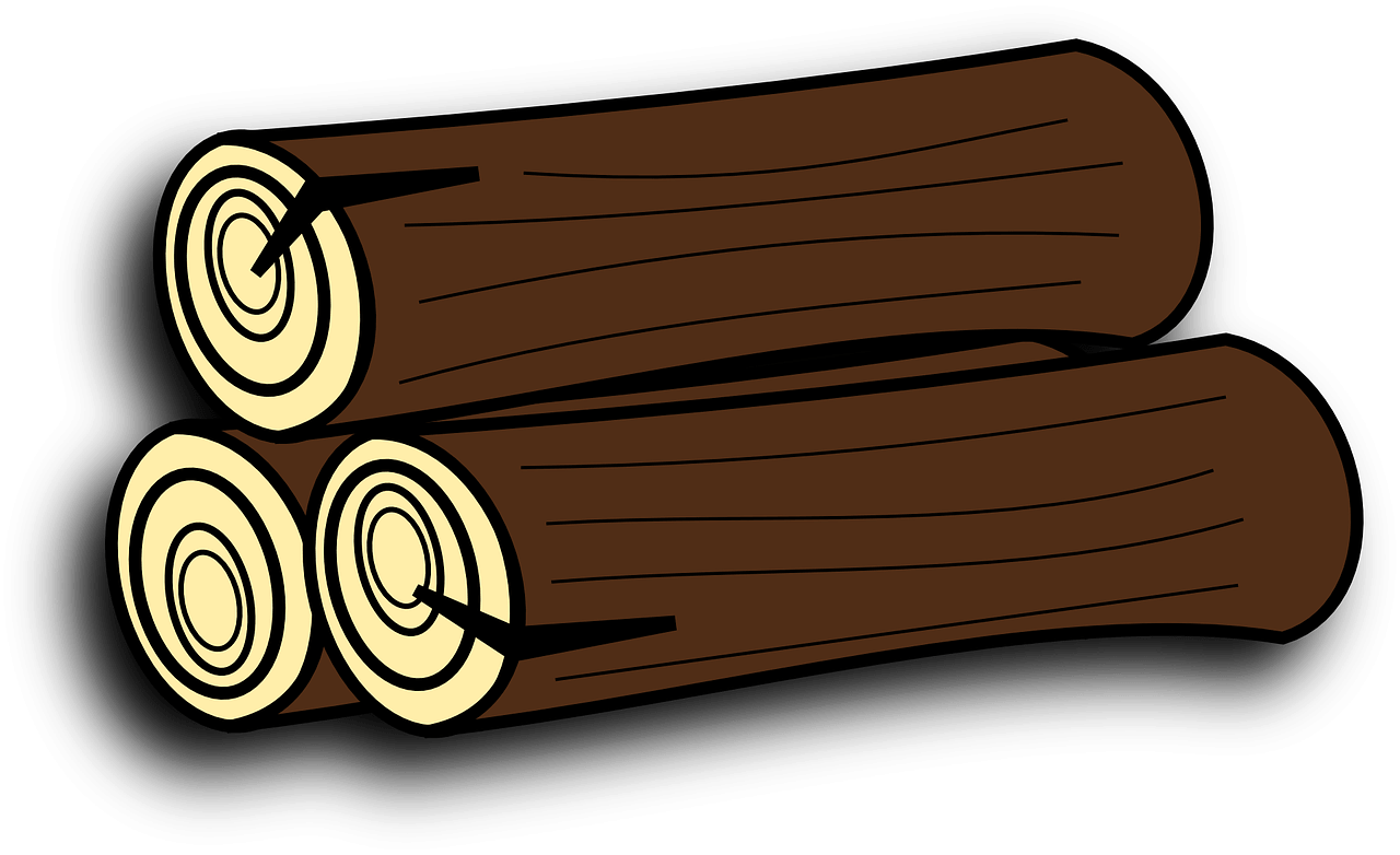 Детский рисунок дрова фото