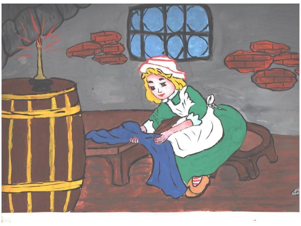 Детский рисунок к сказке золушка фото