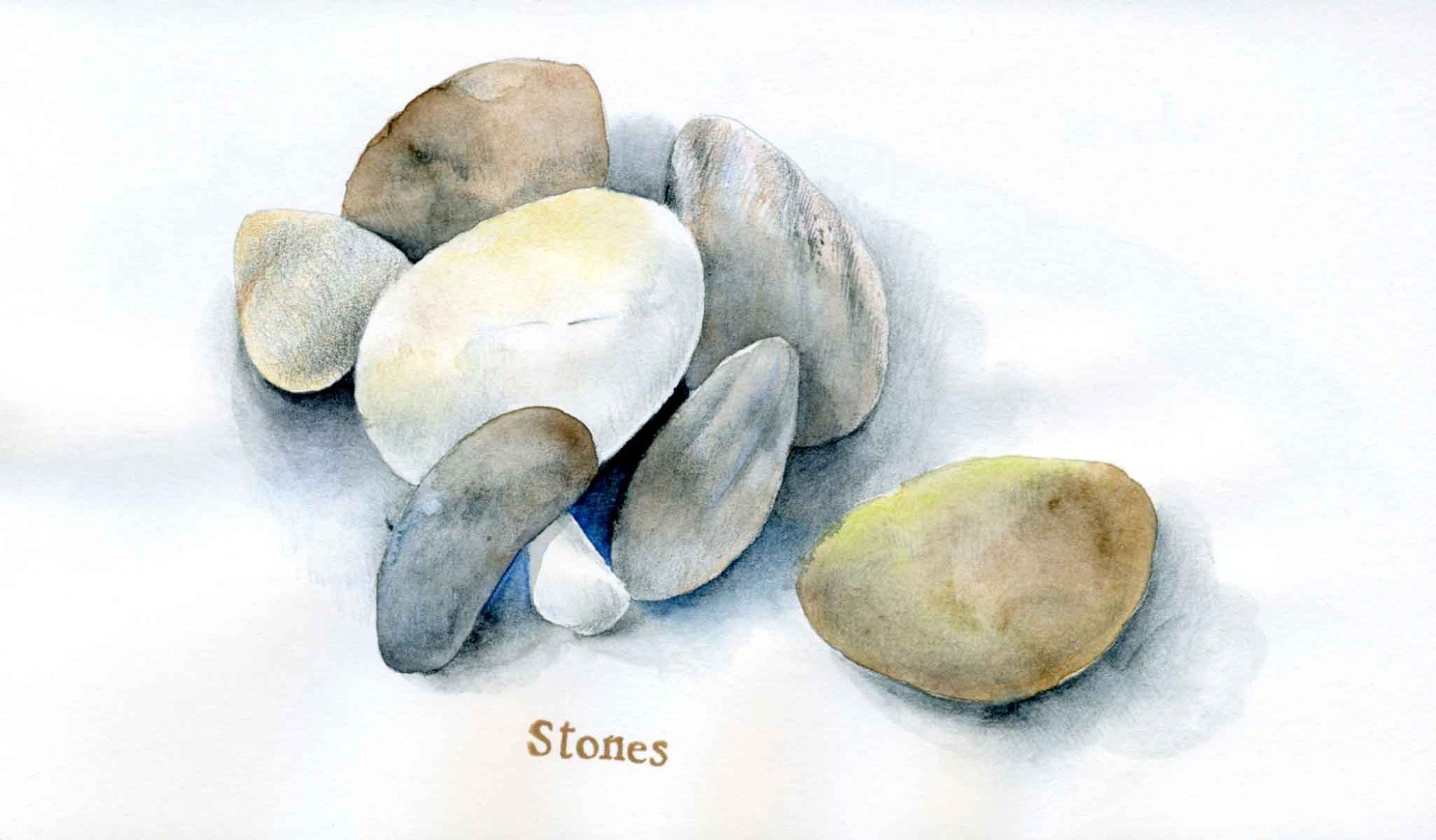 Детский рисунок камней по окружающему миру фото