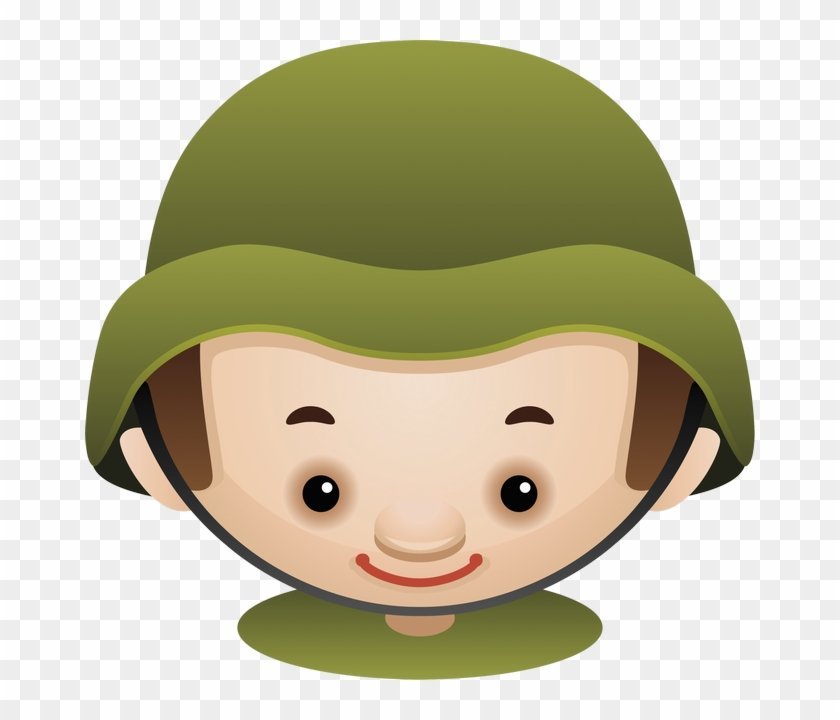 Детский рисунок лицо солдата фото