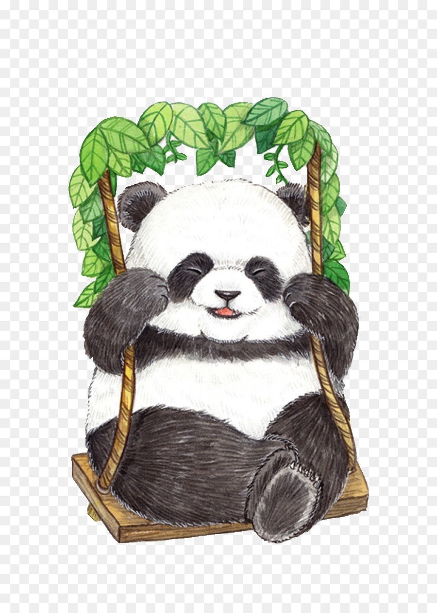 Детский рисунок панда фото