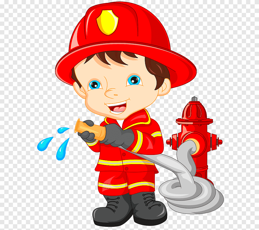Детский рисунок пожарник фото