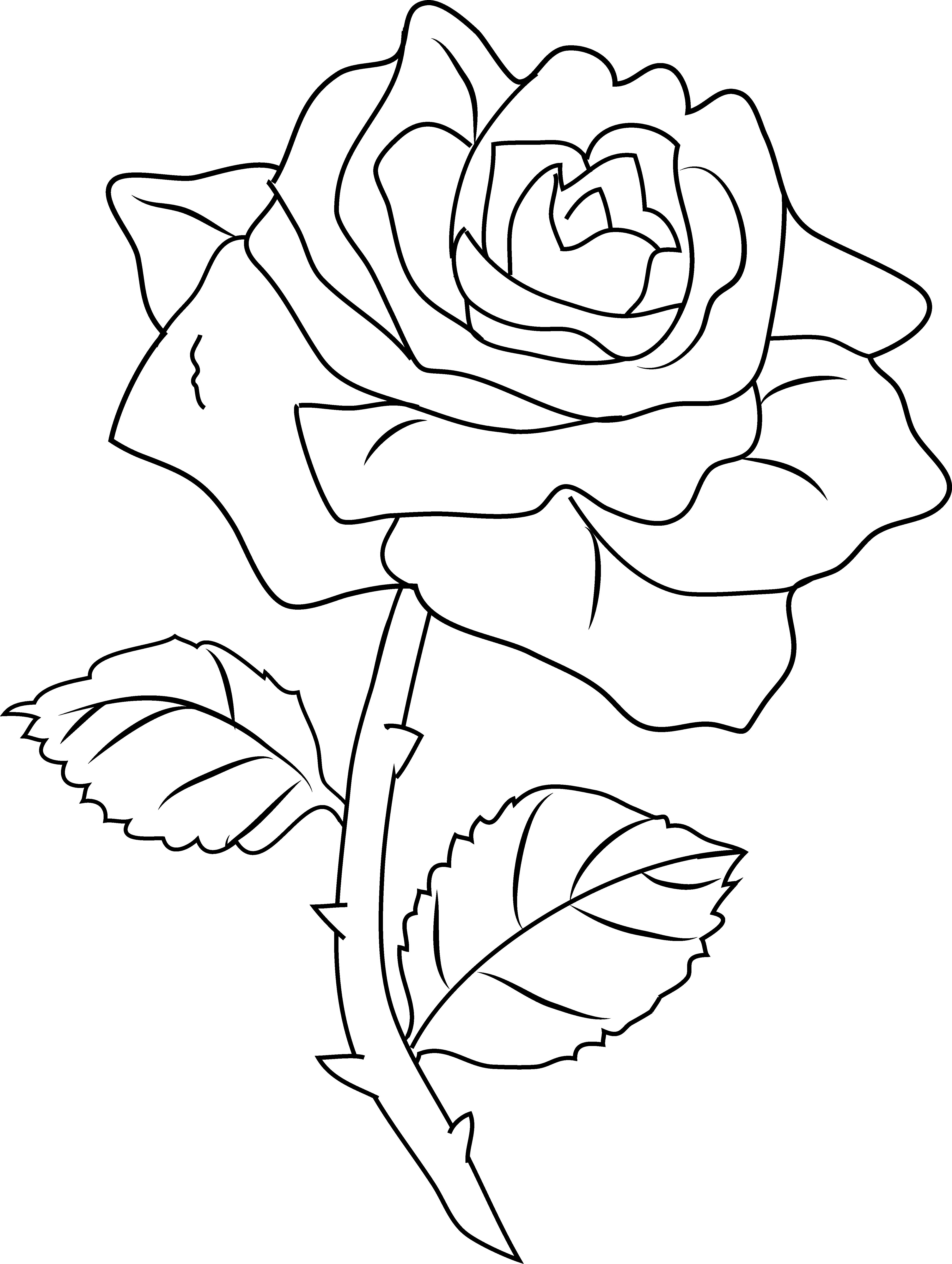 Детский рисунок цветок роза фото