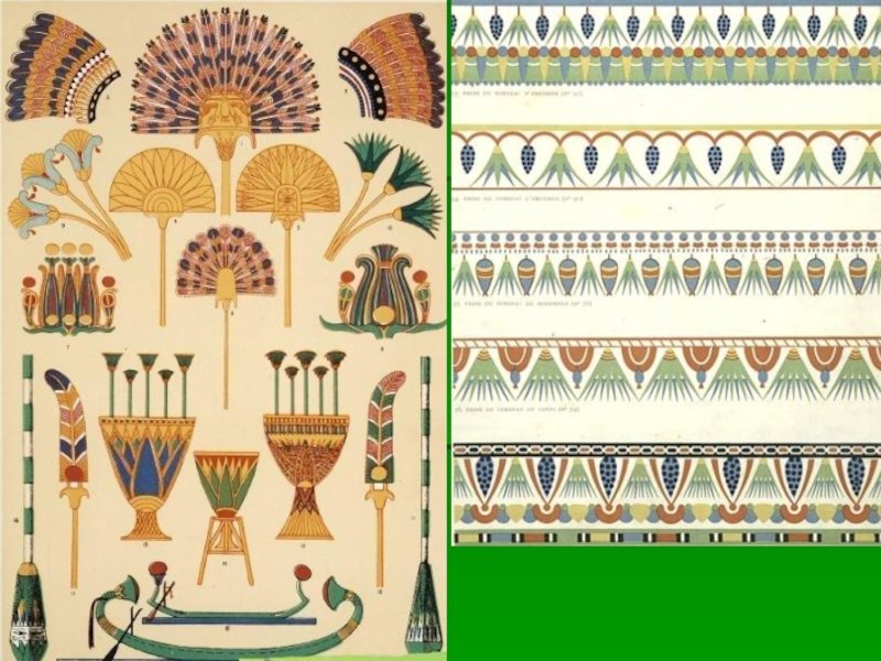 Египетские узоры и орнаменты рисунок фото