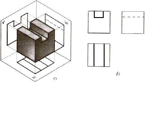 Эскиз чертеж и технический рисунок спичечного коробка фото