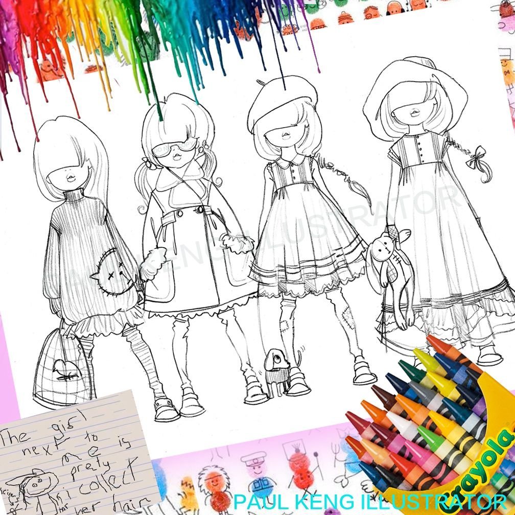 Эскиз одежды рисунки детей фото