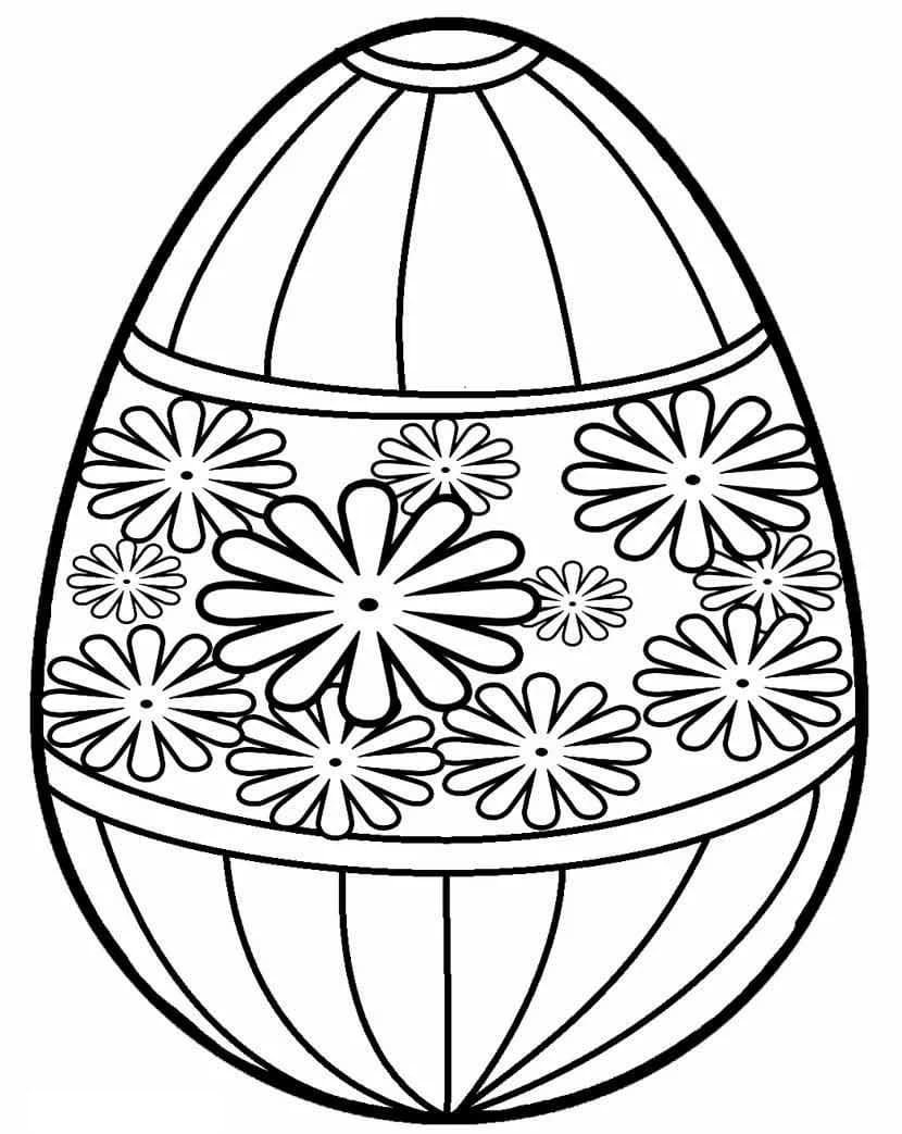 Эскиз пасхального яйца рисунок для детей фото