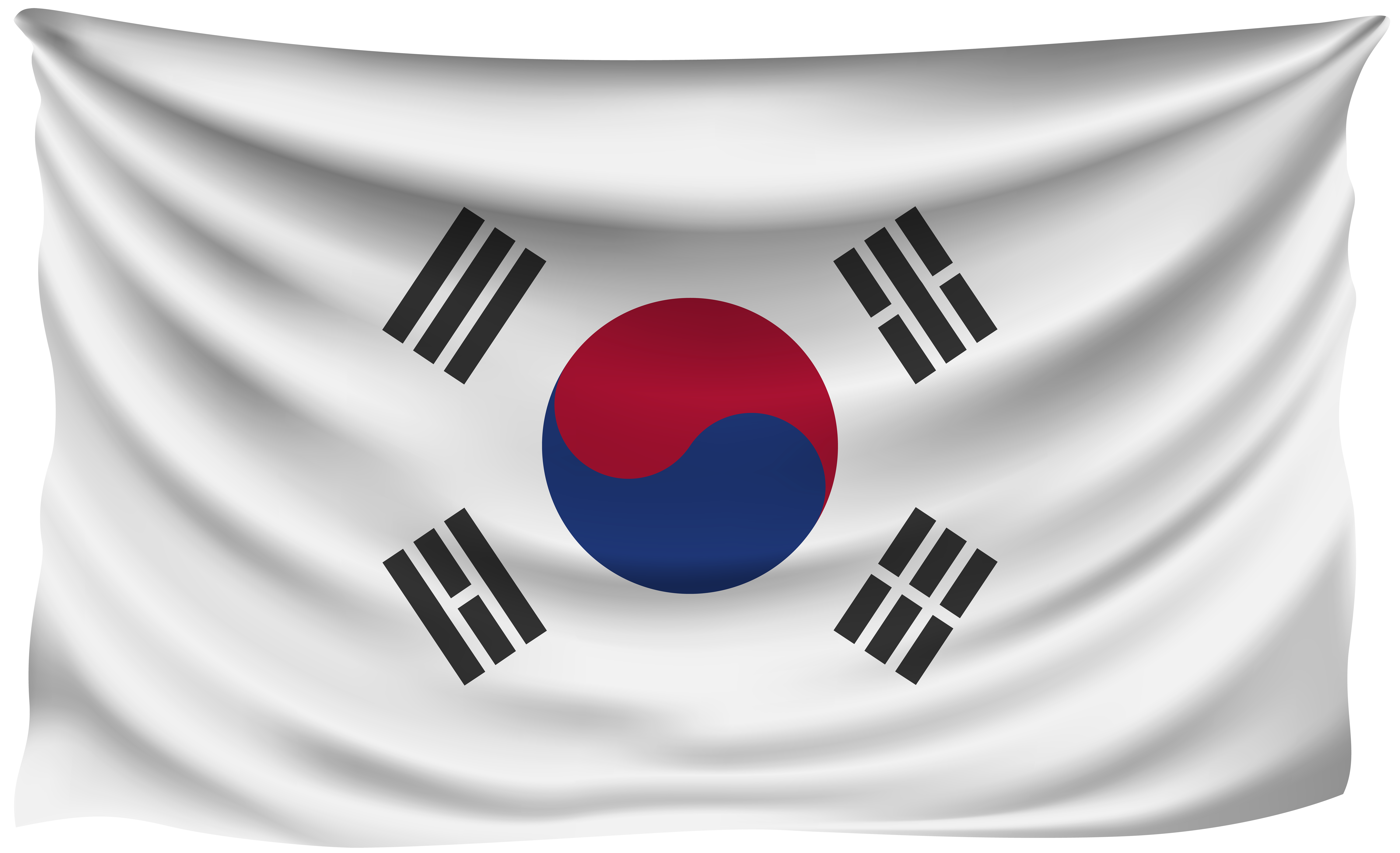 Флаг кореи прозрачный фон фото