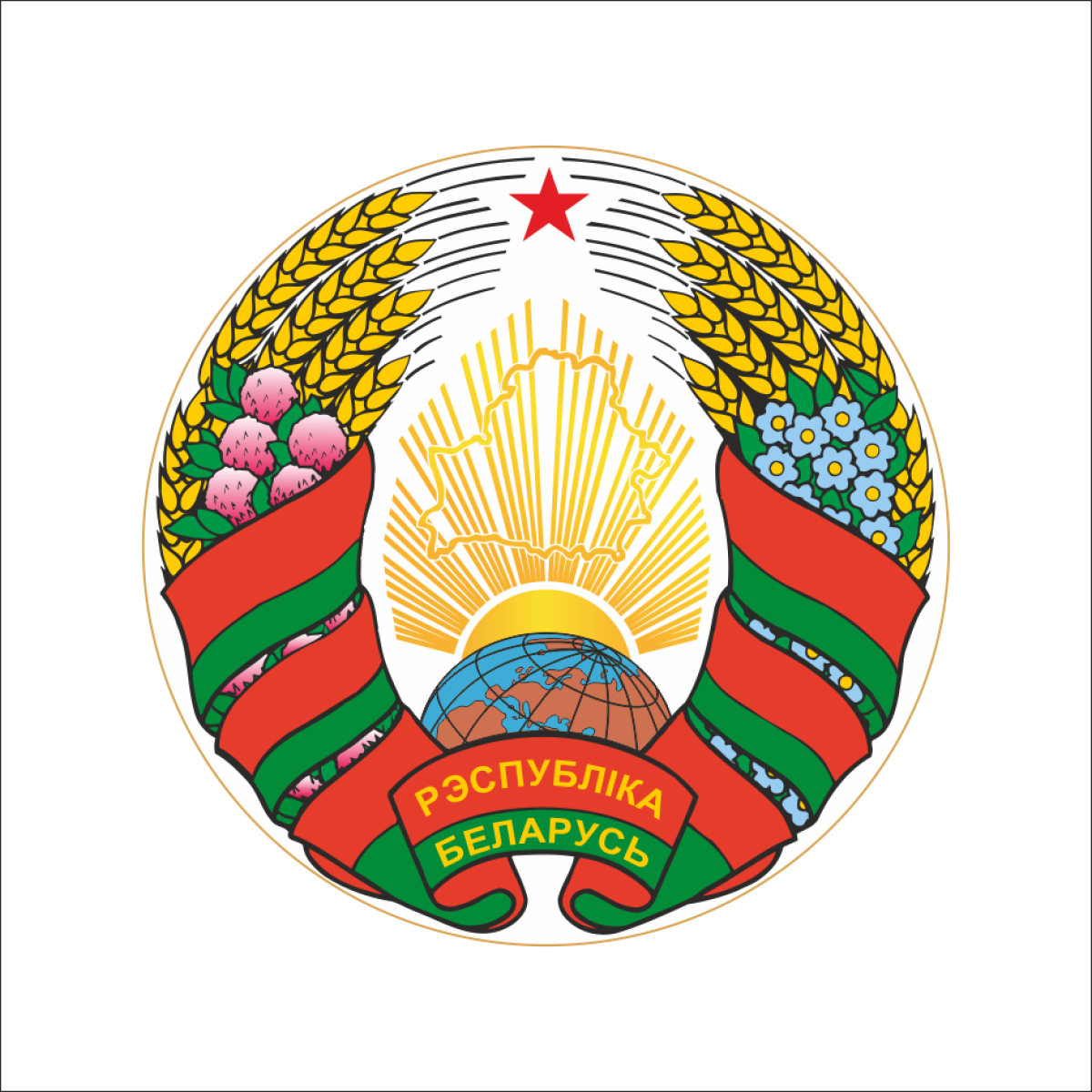 Герб беларуси на прозрачном фоне новый фото