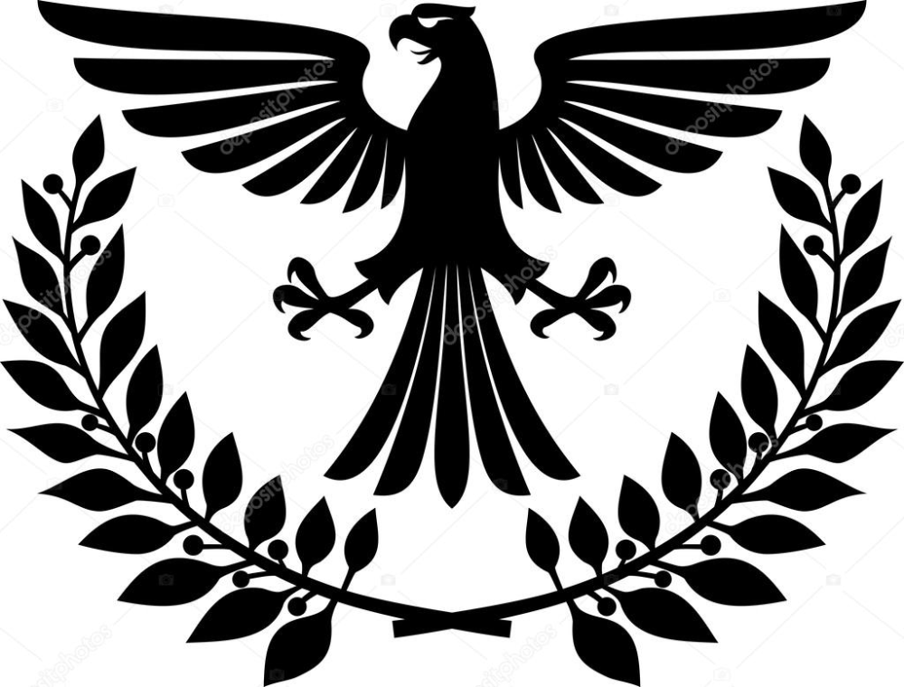 Герб орла на прозрачном фоне фото