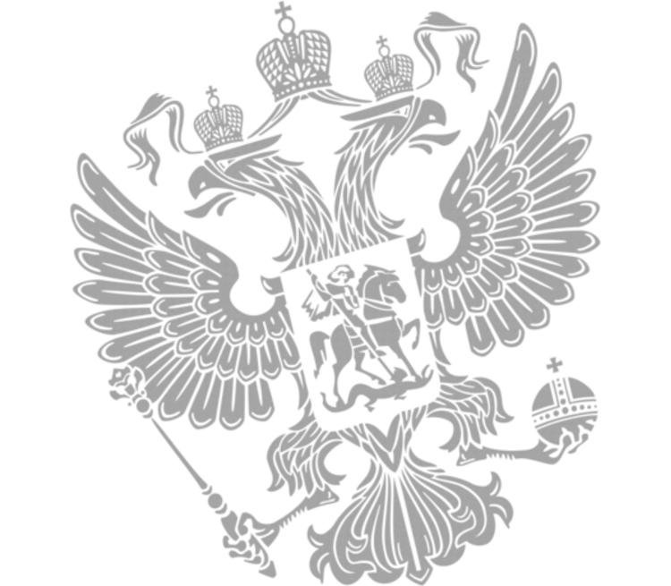 Герб россии на прозрачном фоне черно белый фото