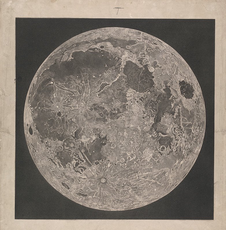 Карта луны обои фото