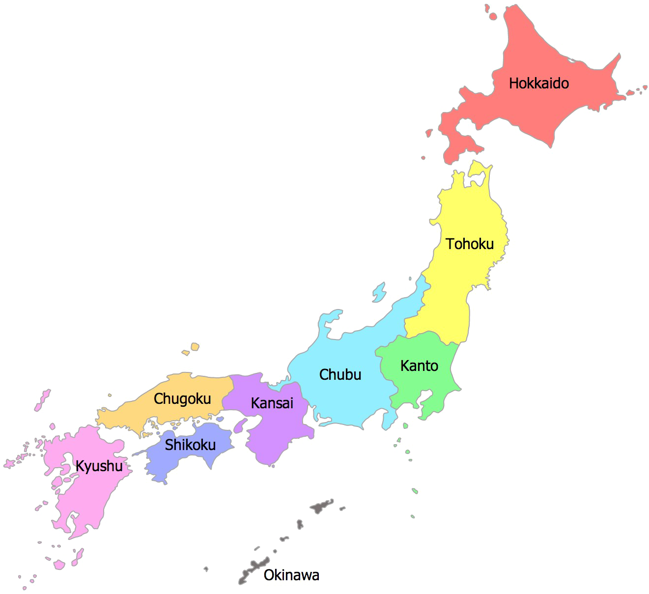 Карта японии обои фото