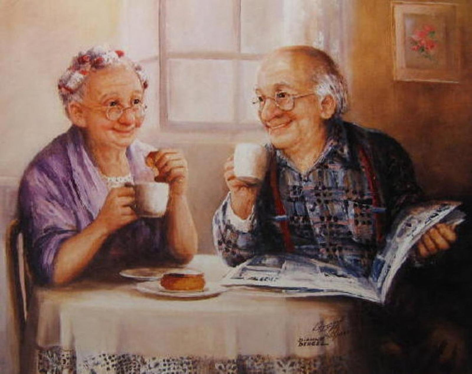 Картинки бабушка и дедушка фото