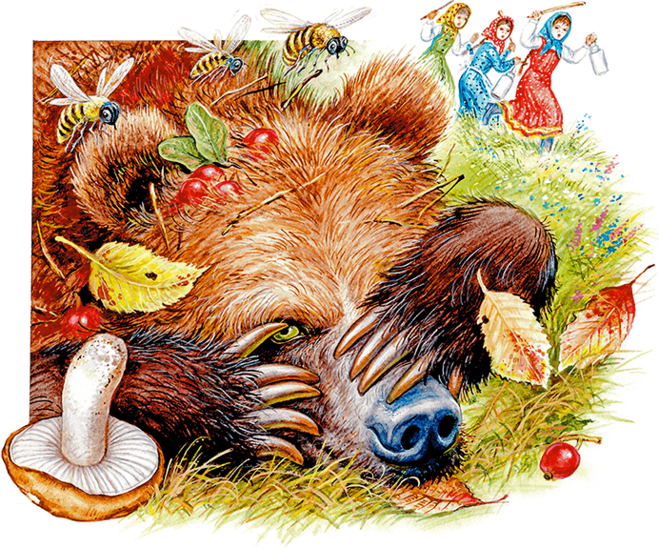 Картинки паустовский дремучий медведь фото