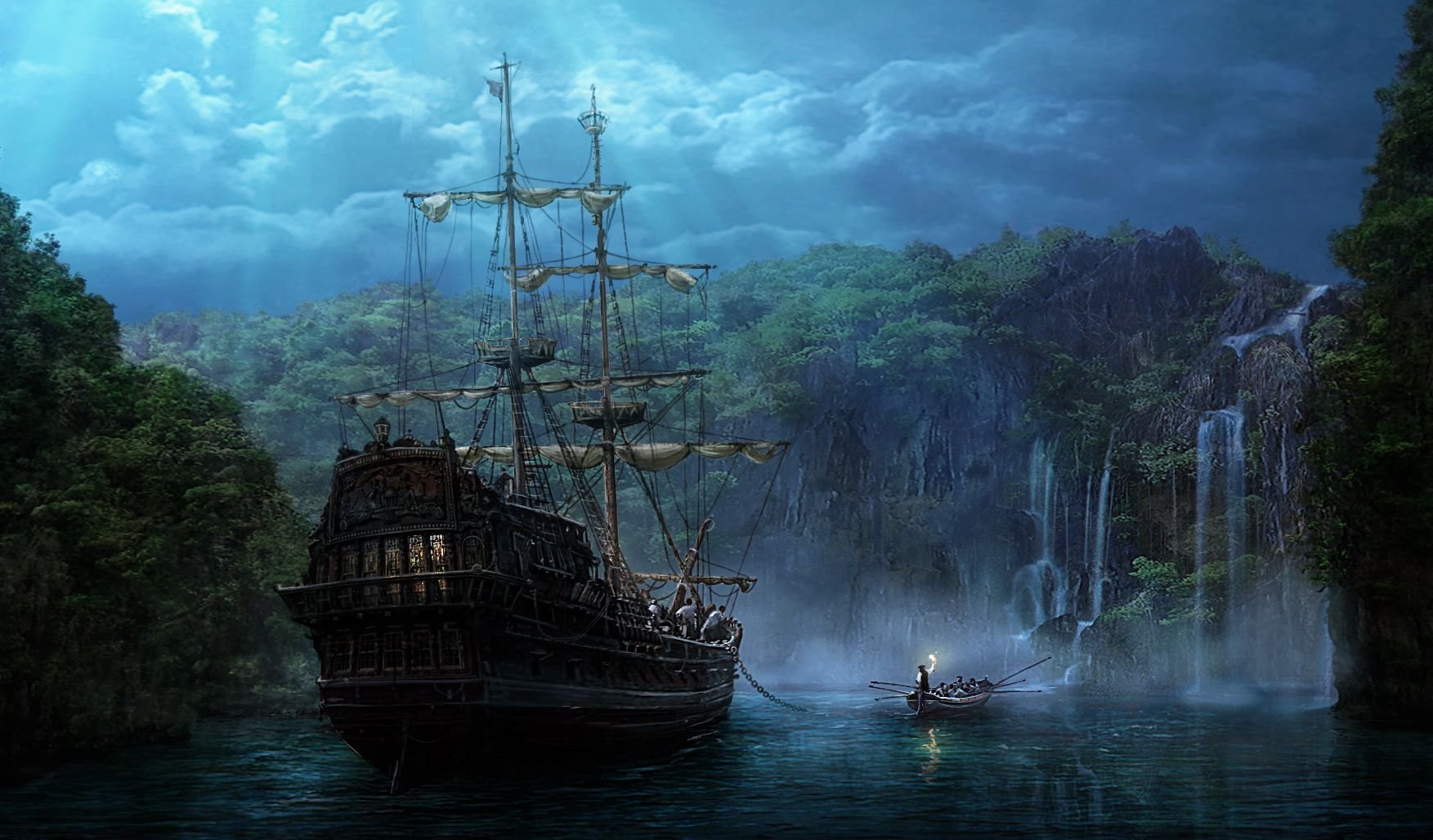 Картинки пиратский корабль фото