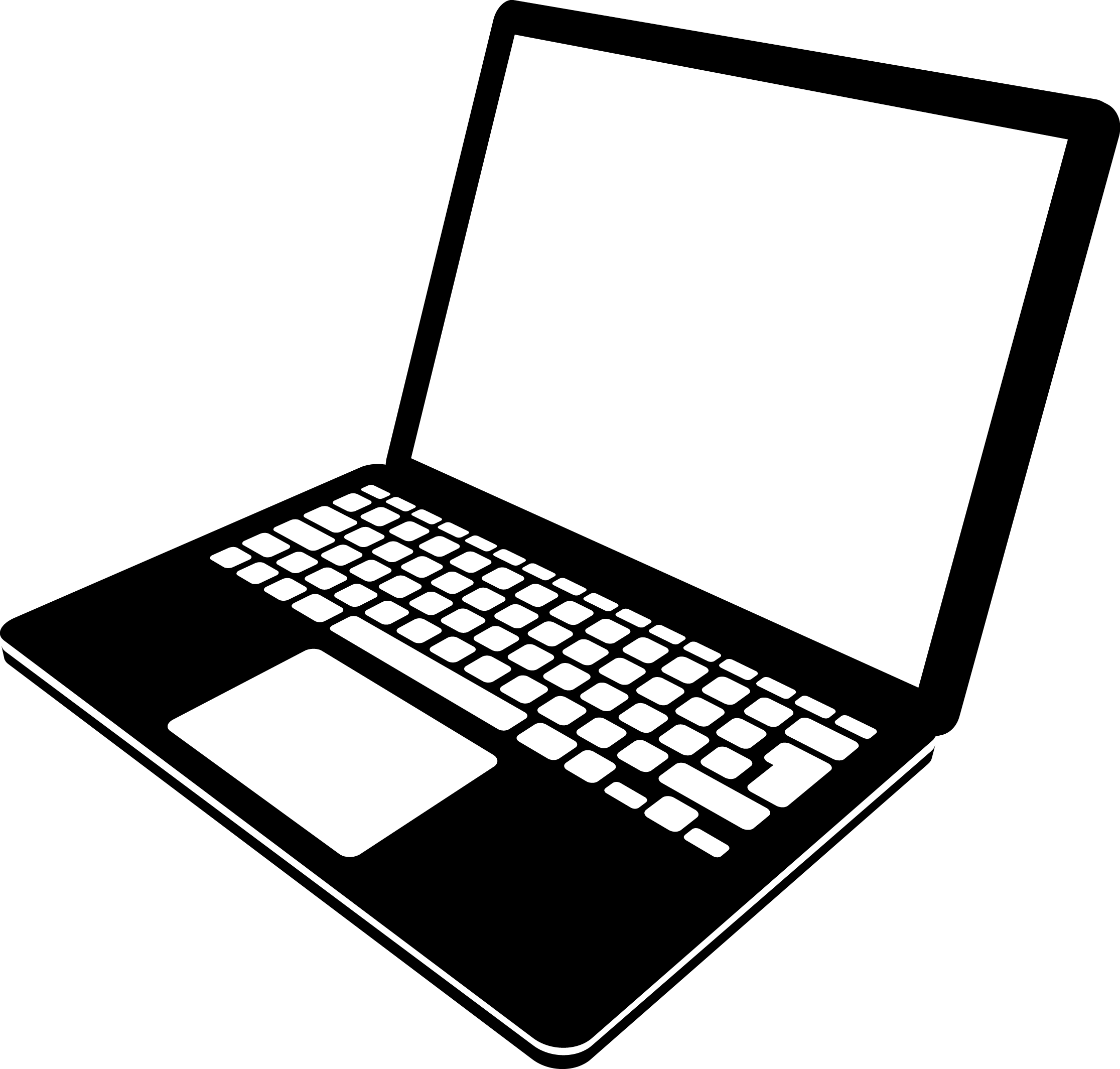 Компьютер контурный рисунок фото