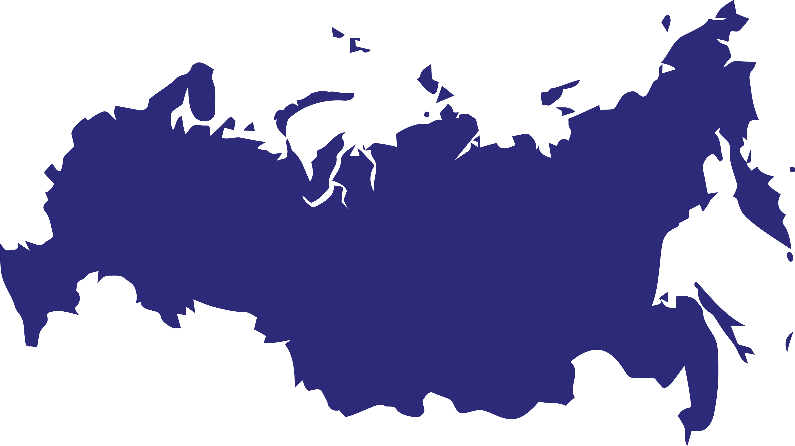 Контур карты россии с городами на прозрачном фоне фото