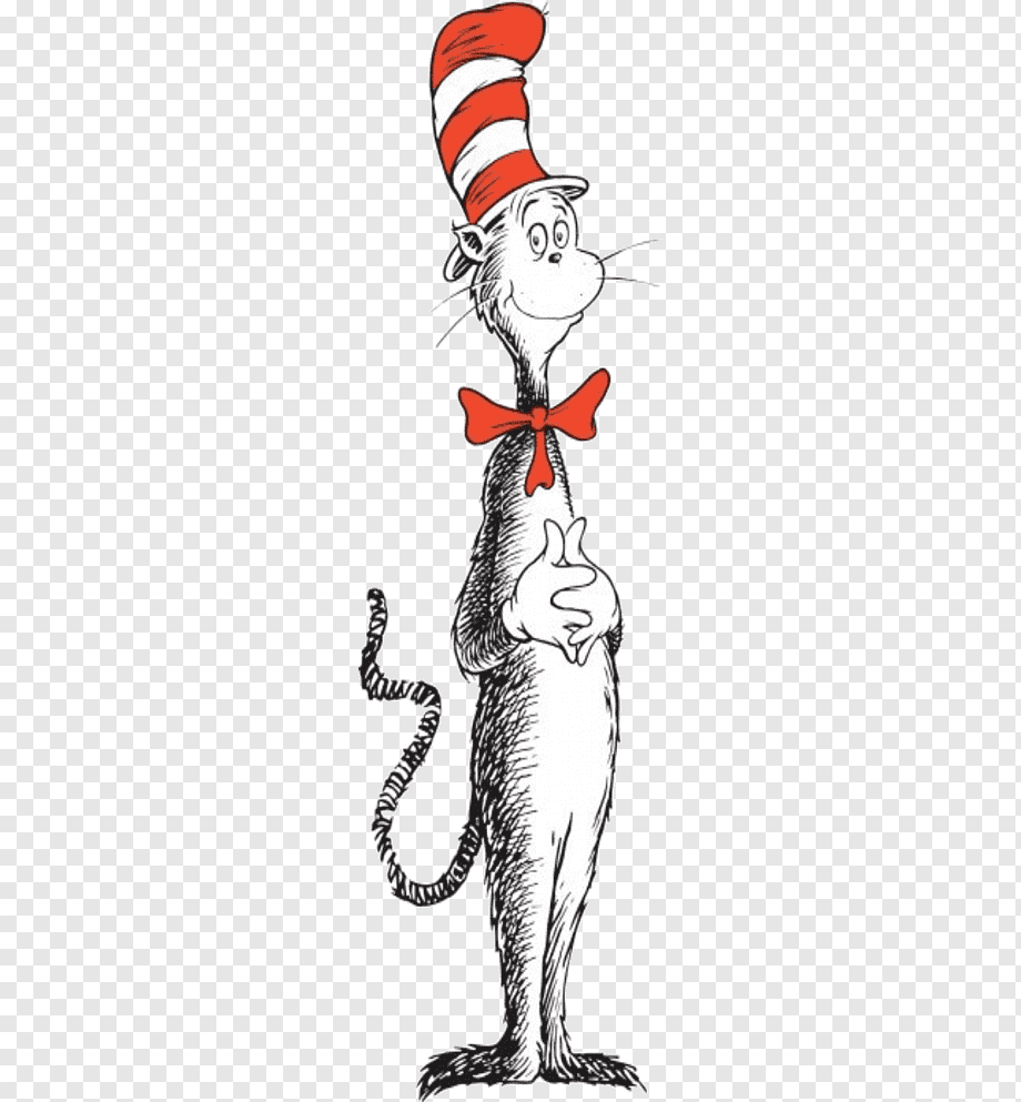 Кот в шляпе арт рисунок фото