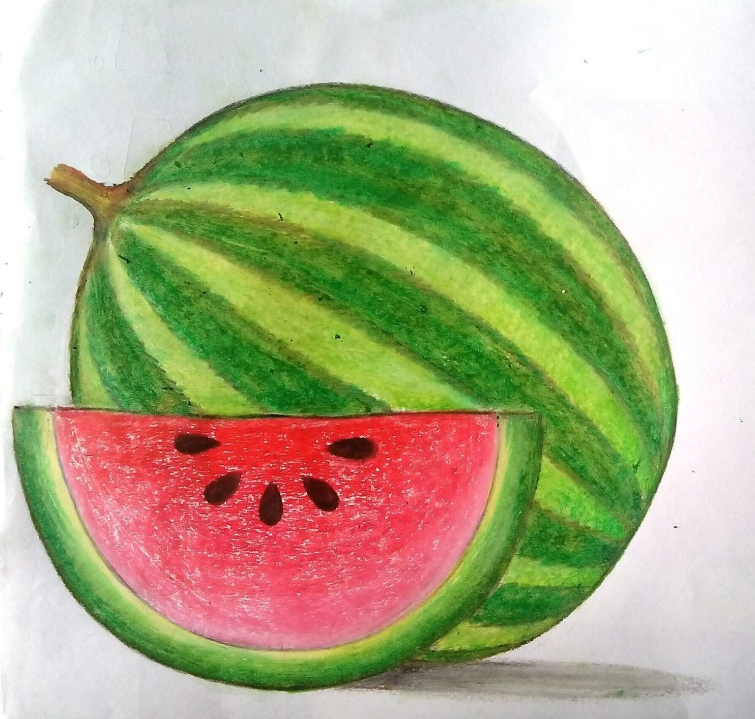 Красивые рисунки для начинающих фрукты фото