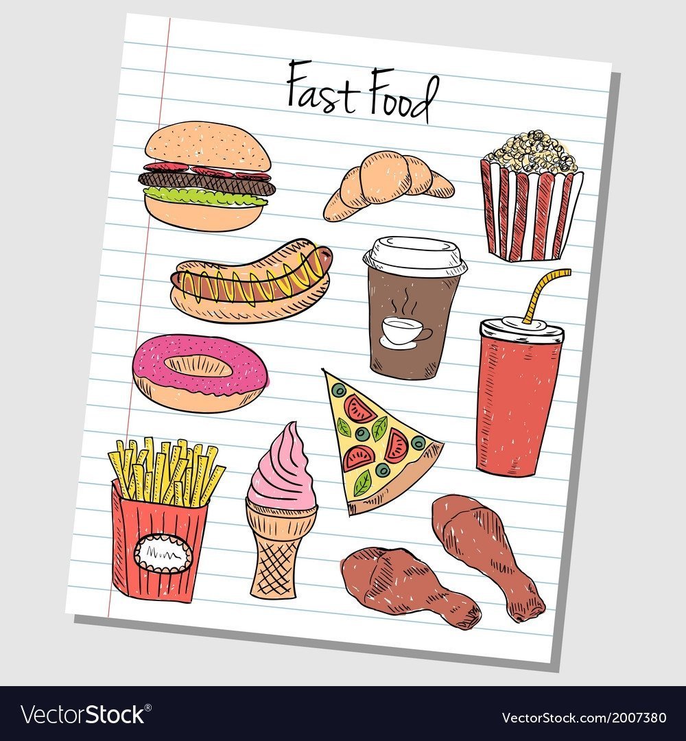 Легкие рисунки для скетчбука для начинающих маркерами легко еду фото