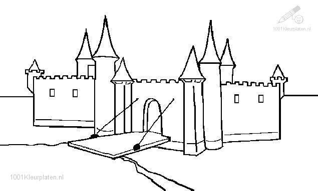 Легкие рисунки замков для начинающих фото