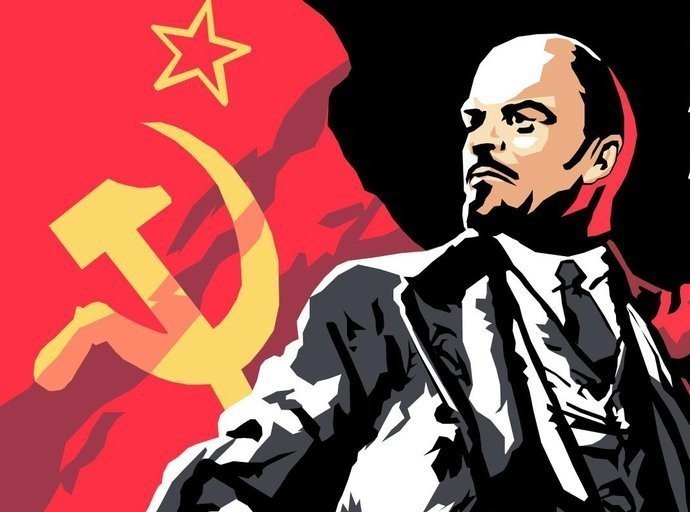 Ленин рисунок арт фото