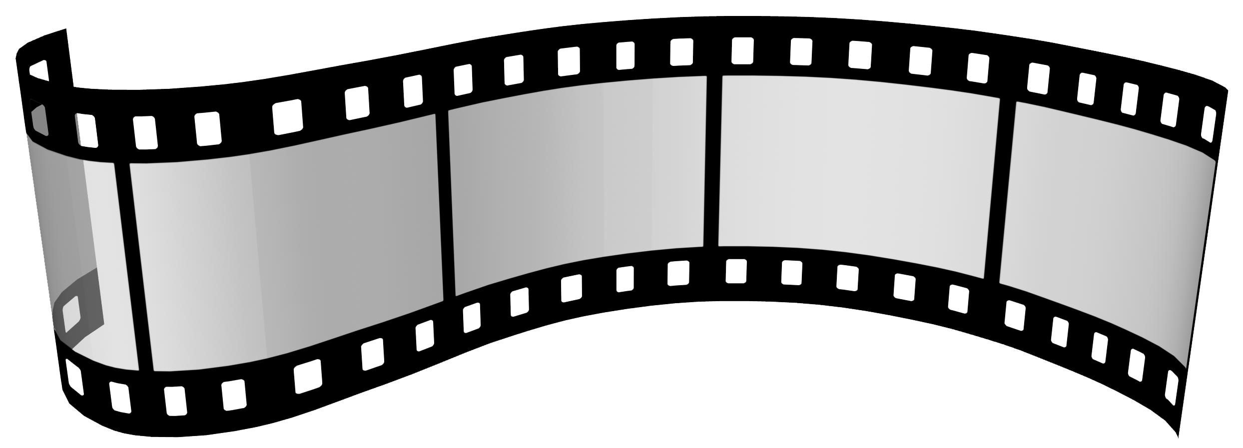 Лента диафильма на прозрачном фоне фото