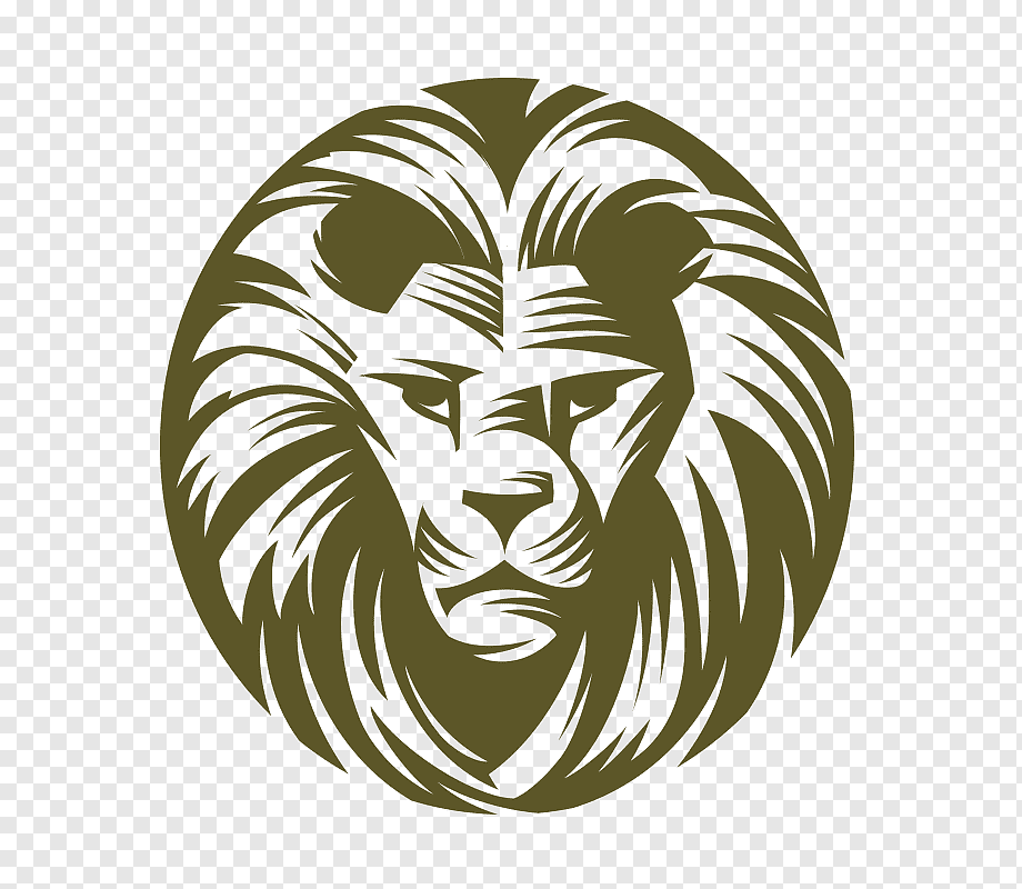 Логотип льва с прозрачным фоном фото