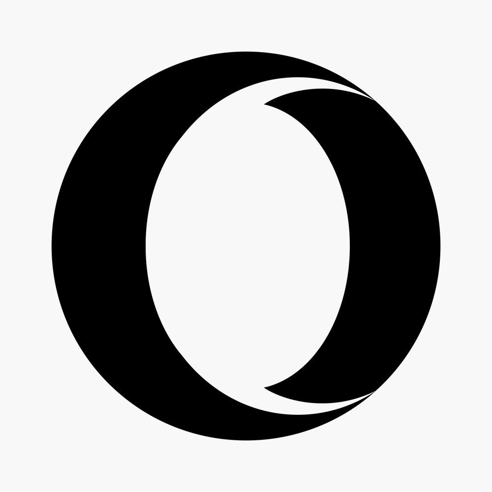Логотип опера на прозрачном фоне фото