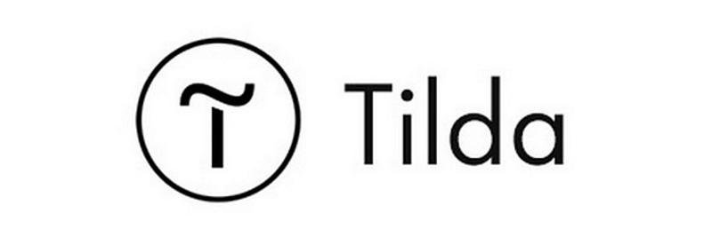 Логотип тильда на прозрачном фоне фото