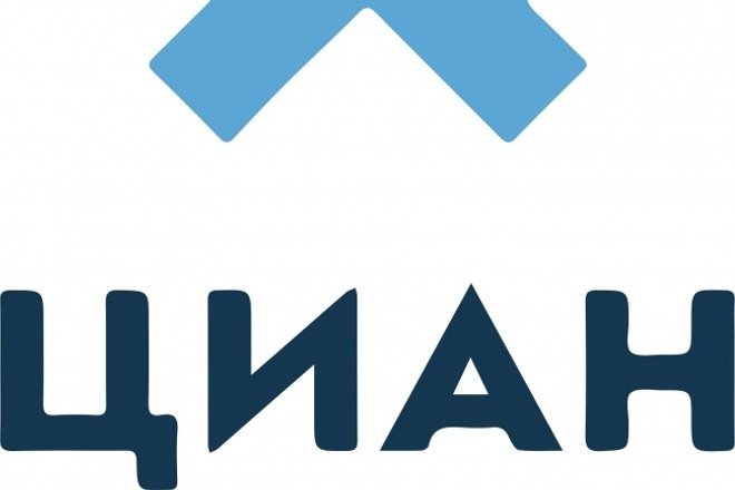 Логотип циан на прозрачном фоне фото