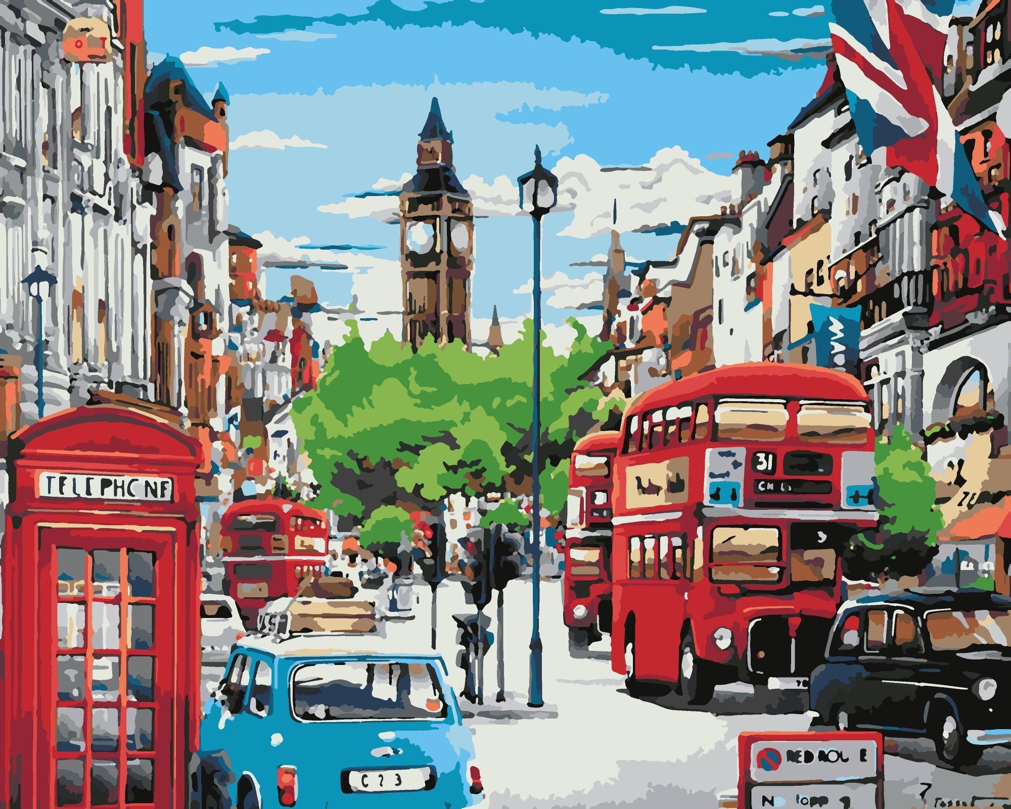 Лондон рисунок арт фото